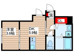 BAUM OJIMAの物件間取画像